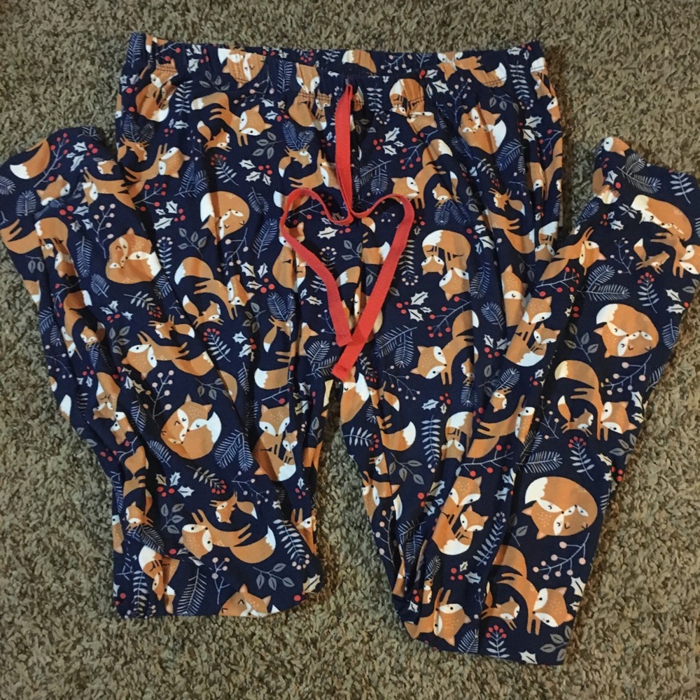 Fox pj pants